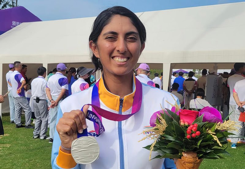 aditi ashok medals
