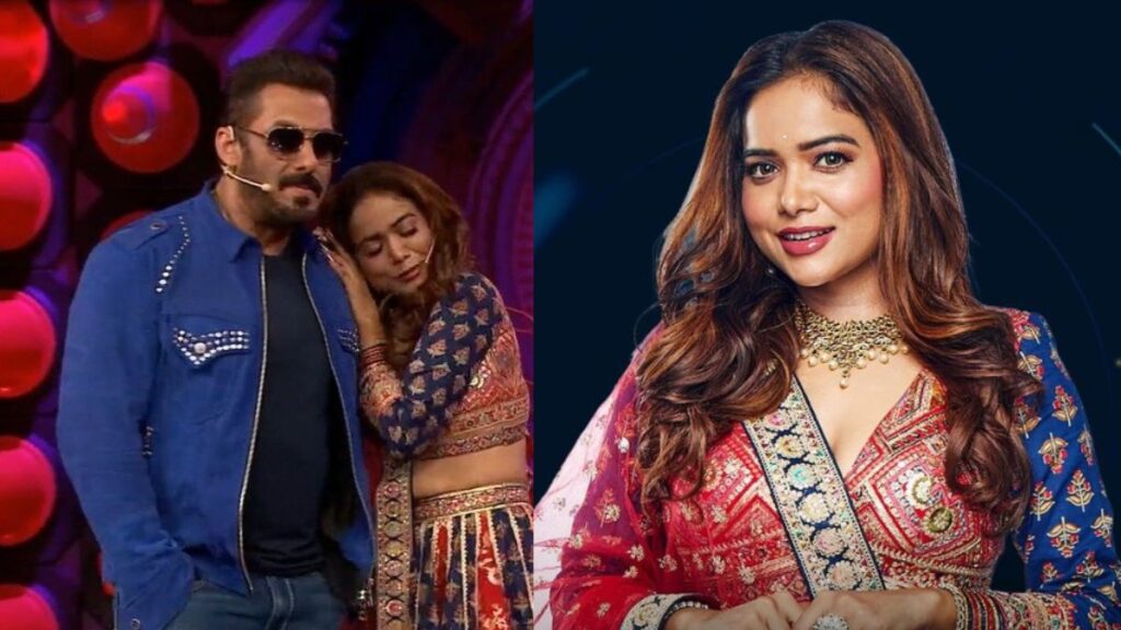 Manisha Rani with Salman Khan