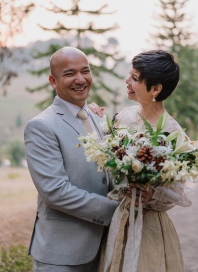 janice pariat with samuel sawian