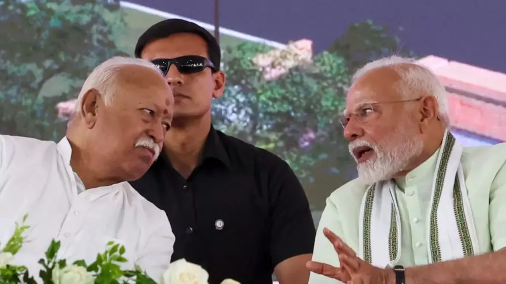 pm modi meets mohan bhagwat